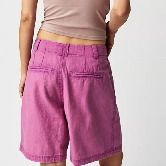 Free People Say So Trouser Shorts, SIZE 6 1276 - Picture 2 of 7